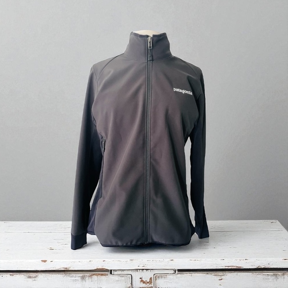 PATAGONIA SOFTSHELL POLARTEC ZIP FRONT JACKET SIZE MEDIUM
